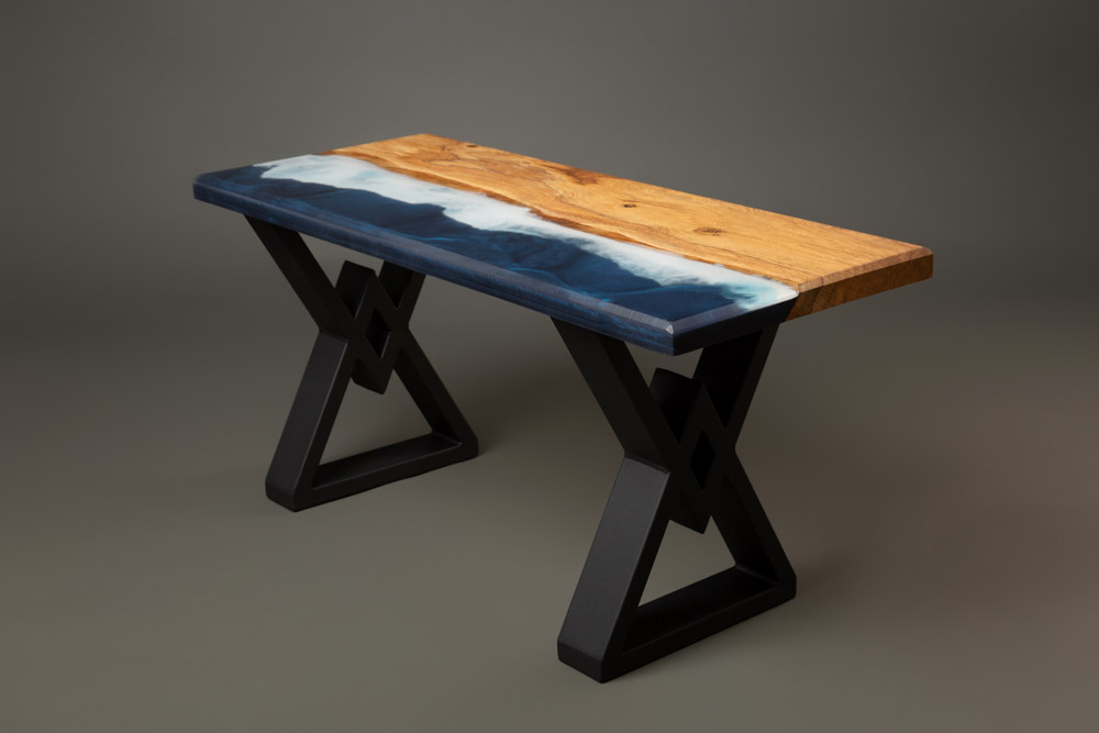 Ocean Wave coffee table — additional view